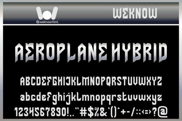 Aeroplane: A Display Font Built for Bold Branding