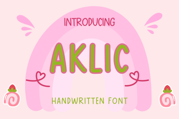 Aklic: A Playful Display Font with Editorial Charm