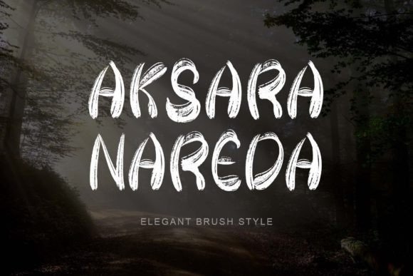 Aksara Narada: A Brush Font Built for Campaigns