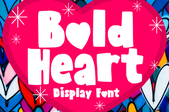 Bold Heart Font: A Handwritten Typeface for Editorial Storytelling