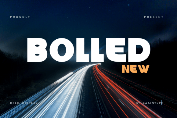 Bolled: Testing a Bold Display Font for a Real Branding Project