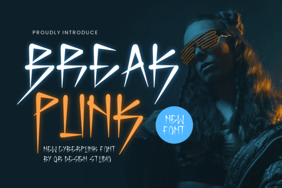 Break Punk: A Display Font for Bold Editorial Storytelling