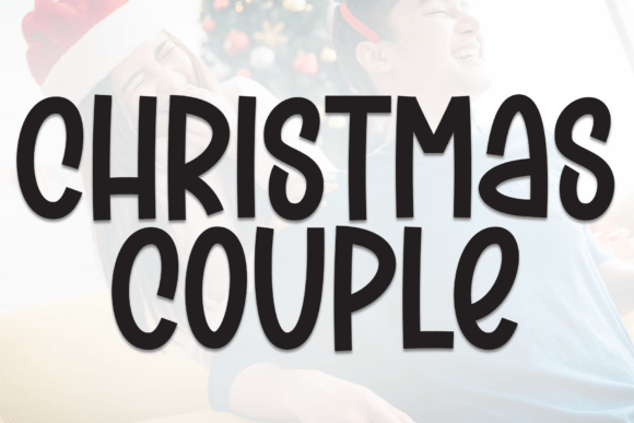 Christmas Couple: A Handwritten Display Font for Warm Holiday Campaigns
