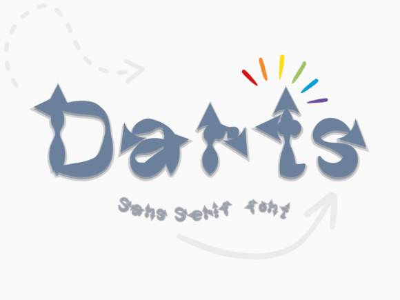 Darts Display Font: A Relaxed Review for Editorial Designers and Publishers