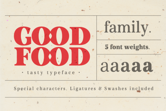 Good Food Font: A Web Designer’s Review of a Versatile Display Typeface
