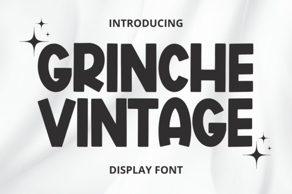 Grinche Vintage: A Display Font Engineered for Marketing Impact