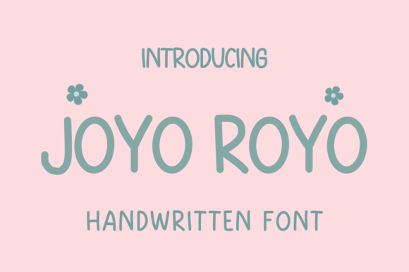 Joyo Royo: A Display Font for Campaign Visuals