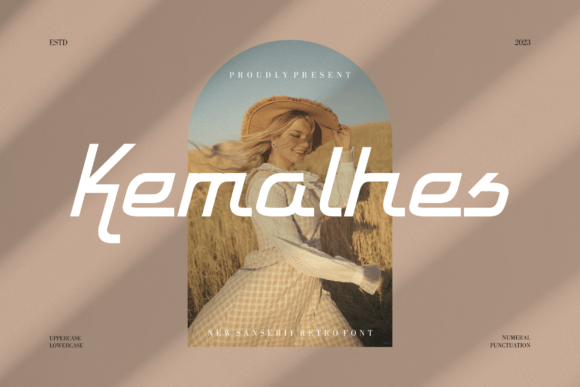 Kemalhes: A Display Font That Sharpens Your Campaign Message