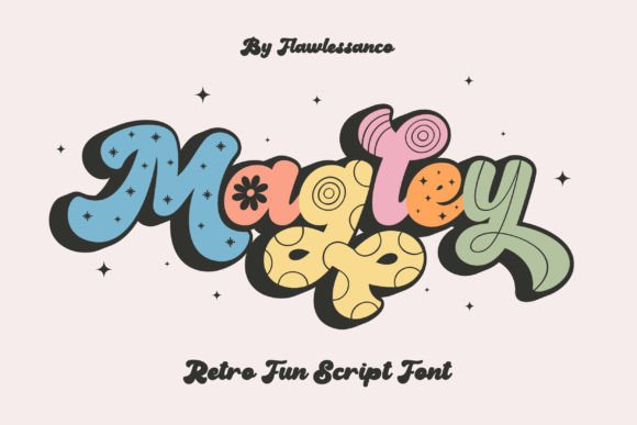 Magley: A Playful Script Font with Retro Charm for Editorial Design
