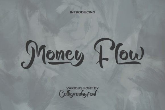 Money Flow Font Brings Vintage Energy to Modern Web Layouts