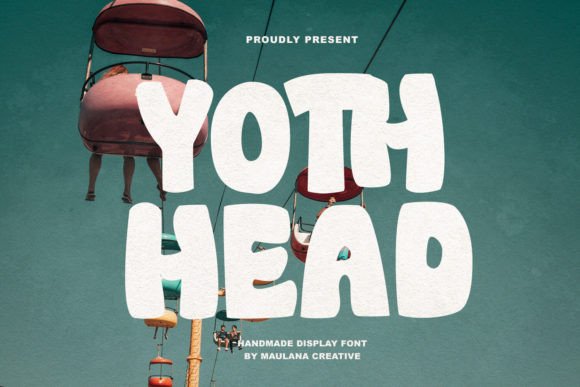 Yoth Head: A Handmade Display Font for Small Business Branding